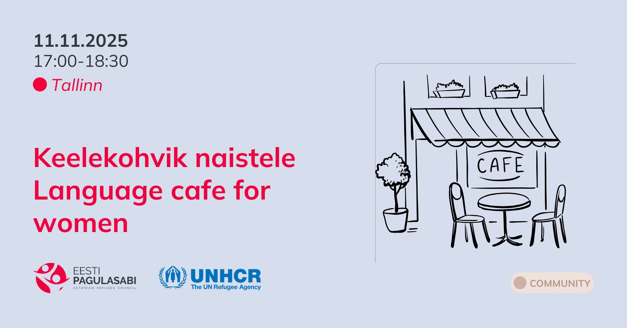 Keelekohvik naistele/ Language cafe for women