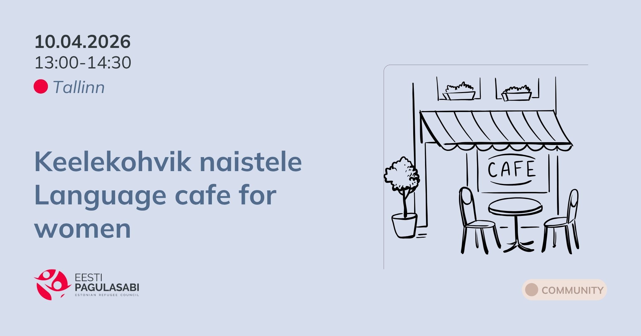 Keelekohvik naistele/ Language cafe for women